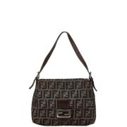 Pre-owned Canvas fendi-bags Fendi Vintage , Brown , Dames