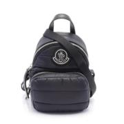 Pre-owned Canvas backpacks Moncler Pre-owned , Black , Dames