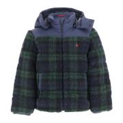 Geruite Winterjas met Capuchon Polo Ralph Lauren , Multicolor , Heren