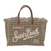 Wollen Franje Colette Tas MC2 Saint Barth , Brown , Dames