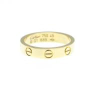 Pre-owned Yellow Gold rings Cartier Vintage , Yellow , Dames