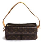 Pre-owned Canvas louis-vuitton-bags Louis Vuitton Vintage , Brown , Da...