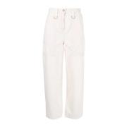 Casual Straight Roze Jeans IRO , Pink , Dames