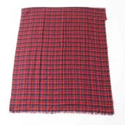 Pre-owned Silk scarves Louis Vuitton Vintage , Red , Dames