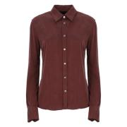 Bordeaux Shirt voor Vrouwen RRD , Red , Dames