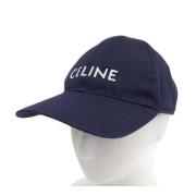 Pre-owned Fabric hats Celine Vintage , Blue , Dames