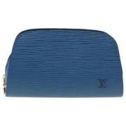 Pre-owned Leather louis-vuitton-bags Louis Vuitton Vintage , Blue , Da...