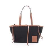 Pre-owned Canvas handbags Loewe Pre-owned , Black , Dames