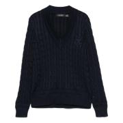 Meren longsleeve trui Ralph Lauren , Blue , Dames