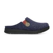 Blauwe Heren Pantoffels - Stijlvol en Comfortabel Rohde , Blue , Heren