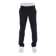 Effen Kleur Chino`s RRD , Black , Heren