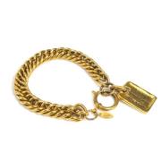 Pre-owned Metal chanel-jewelry Chanel Vintage , Yellow , Dames