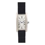 Pre-owned Metal watches Cartier Vintage , Gray , Dames