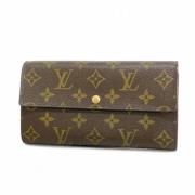 Pre-owned Fabric wallets Louis Vuitton Vintage , Brown , Dames