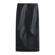 Helen Stitch Skirt Rodebjer , Black , Dames