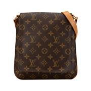 Pre-owned Leather louis-vuitton-bags Louis Vuitton Vintage , Brown , D...