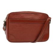 Pre-owned Leather louis-vuitton-bags Louis Vuitton Vintage , Brown , D...