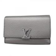 Pre-owned Fabric wallets Louis Vuitton Vintage , Gray , Dames