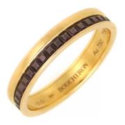 Pre-owned Metal rings Bvlgari Vintage , Brown , Dames