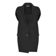 Zwarte Jassen voor Stijlvolle Outfits Lanvin , Black , Dames