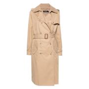 Fraycea trenchcoat zonder voering Ralph Lauren , Beige , Dames