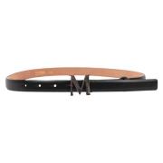 Klassieke Zwarte Riem Max Mara Weekend , Black , Dames