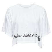 Pre-owned Cotton tops Maison Margiela Pre-owned , White , Dames