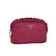 Pre-owned Nylon prada-bags Prada Vintage , Pink , Dames