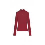 Geribbelde coltrui Courrèges , Red , Dames