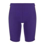 Casual Multicolor Fietsbroek Dsquared2 , Purple , Dames