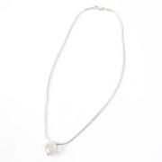 Pre-owned Metal necklaces Chanel Vintage , Gray , Dames