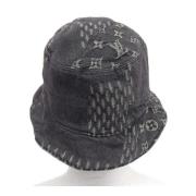 Pre-owned Cotton hats Louis Vuitton Vintage , Gray , Dames