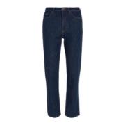 Klassieke Straight Jeans voor Vrouwen Tommy Hilfiger , Blue , Dames