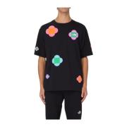 Grafische Print Oversized Katoenen T-shirt The North Face , Black , He...