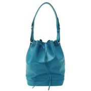 Pre-owned Leather louis-vuitton-bags Louis Vuitton Vintage , Blue , Da...