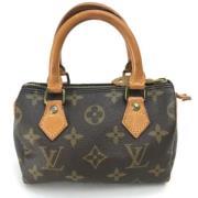 Pre-owned Fabric louis-vuitton-bags Louis Vuitton Vintage , Brown , Da...