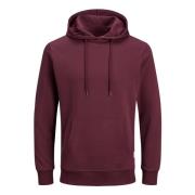 Basis hoodie met capuchon Jack & Jones , Red , Heren