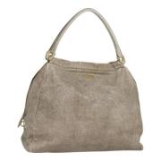 Pre-owned Leather prada-bags Prada Vintage , Beige , Dames