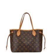 Pre-owned Canvas totes Louis Vuitton Vintage , Brown , Dames