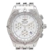 Pre-owned Metal watches Breitling Pre-owned , White , Heren