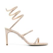 Stijlvolle Zomer Sandalen René Caovilla , Beige , Dames