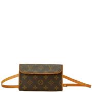 Pre-owned Leather louis-vuitton-bags Louis Vuitton Vintage , Brown , D...