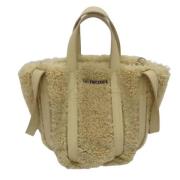 Pre-owned Leather balenciaga-bags Balenciaga Vintage , Beige , Dames