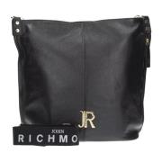 Zwarte Shoppingtas met Logo John Richmond , Black , Dames