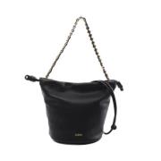 Pre-owned Leather shoulder-bags Loewe Pre-owned , Black , Dames