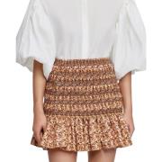 Gestreepte Mini Rok Kyle Acler , Brown , Dames