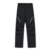 Ski Biker Pant Balenciaga , Black , Heren