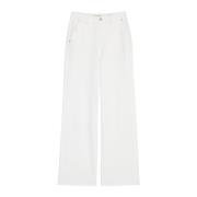 Jeans model Luma wide Marc O'Polo , White , Dames