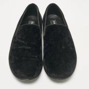 Pre-owned Velvet flats Dolce & Gabbana Pre-owned , Black , Heren