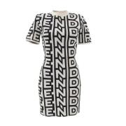 Pre-owned Fabric dresses Fendi Vintage , Black , Dames